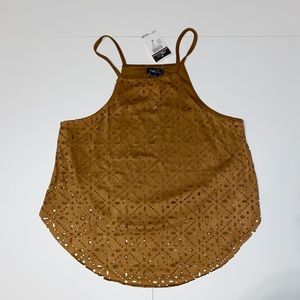 Hippie racerback crop top